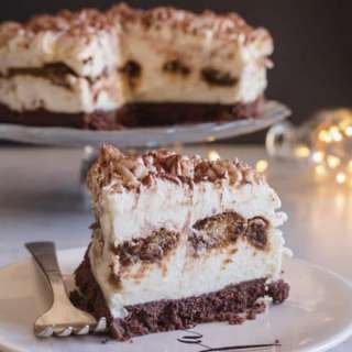 No Bake Tiramisu Cheesecake