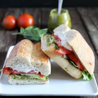Easy Caprese Panino