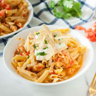 Instant Pot Chicken Fajita Pasta