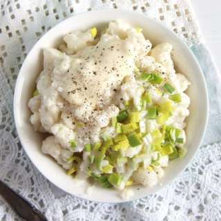 Romanian Cauliflower Mayonnaise Salad