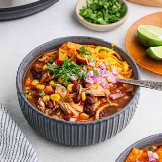 Instant Pot Chicken Tortilla Soup