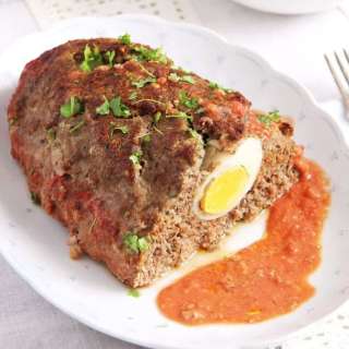 Easy Meatloaf with Eggs