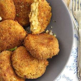 Baked Cauliflower Potato Patties