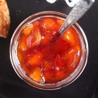 Peach Jam without Pectin