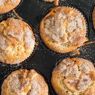 Cinnamon Apple Muffins - with Oil