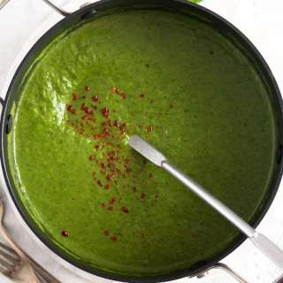Cream of Broccoli Soup with Coconut Milk