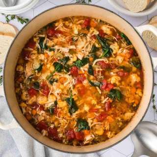 Leftover Turkey Soup