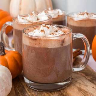 Pumpkin Spice Hot Chocolate