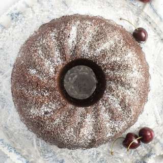 Cherry Chocolate Bundt Cake