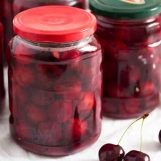 How To Preserve Cherries - Low Sugar