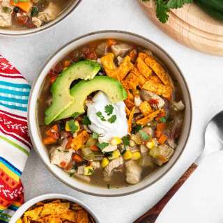 Mexican chicken soup