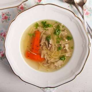 Polish Chicken Soup - Rosol Recipe