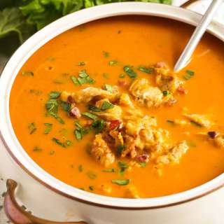 Tangy Rhubarb Soup