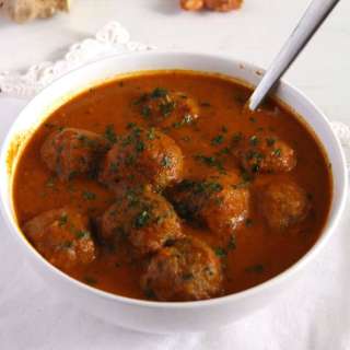 Spicy Turkey Meatball Curry