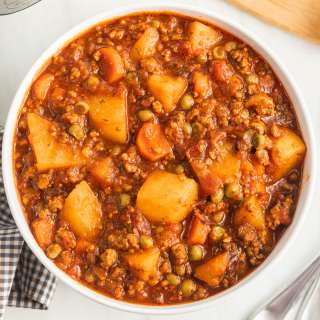 Instant Pot Ground Beef Stew Recipe