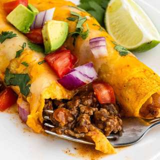 Ground Beef Enchiladas