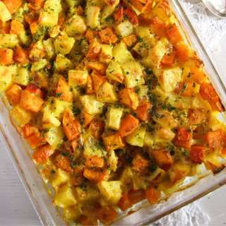 Pumpkin Potato Bake