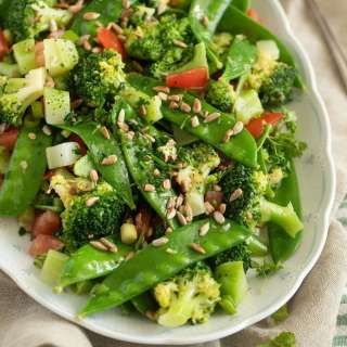 Broccoli and Pea Salad