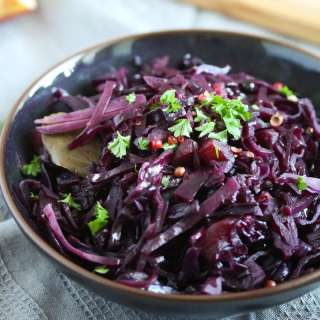 Red Cabbage with Red Wine
