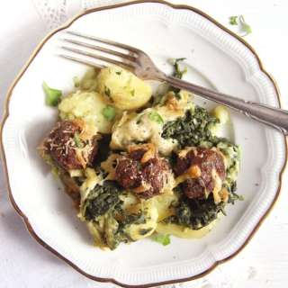 Potato Meatball Casserole