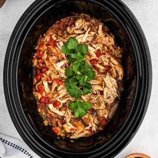 Crock Pot Mexican Shredded Chicken
