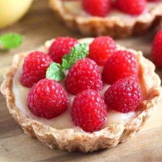 Lemon Raspberry Tarts