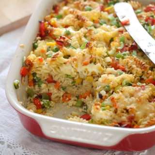 Ham and Cheese Pasta Bake