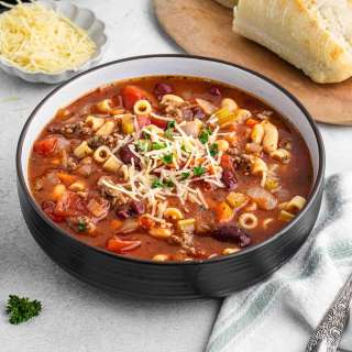 Crock pot Pasta Fagioli