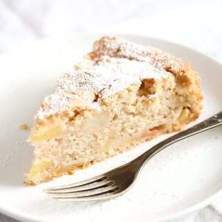 Eggless Apple Cake