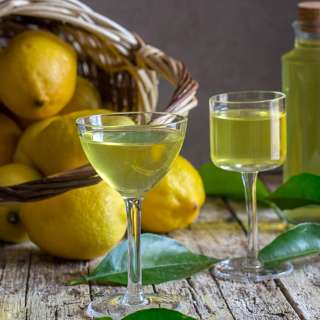 Homemade Limoncello