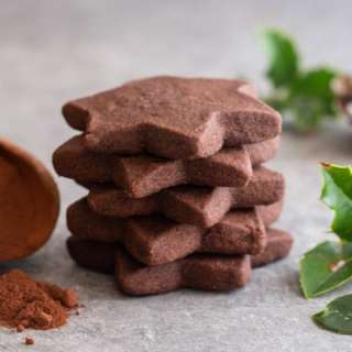 Chocolate Shortbread Cookies