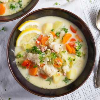 Fish Soup with Vegetables
