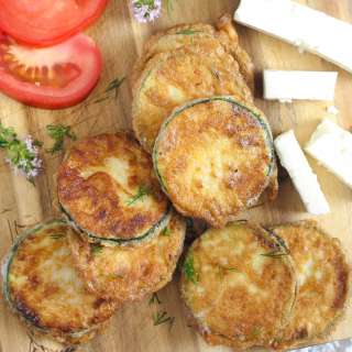 Pan Fried Zucchini with Flour