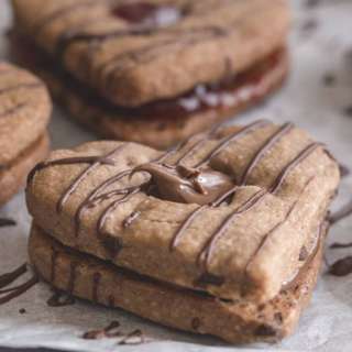 Chocolate Valentine Cookies