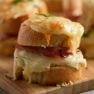 Mini Baked Croque Monsieur