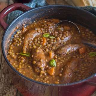 Easy Italian Lentil and Sausage Stew