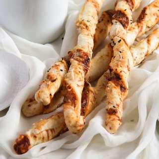 Puff Pastry Pizza Twists