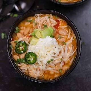 Crock pot White Chicken Taco Chili Recipe