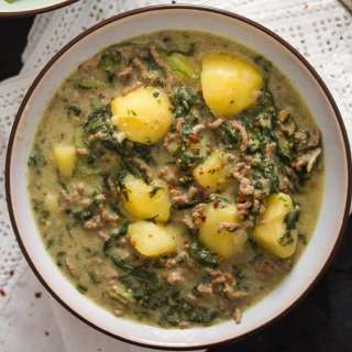 Ground Beef and Potato Curry