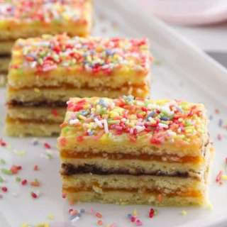 Harlequin Cake Recipe – Romanian Layered Cake