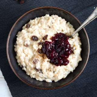 Rice Pudding with Condensed Milk