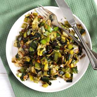 How to Cook Leeks - Buttered Leeks