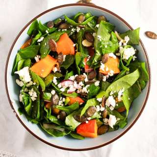 Pumpkin Salad with Pumpkin Seeds