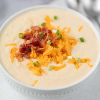 Instant Pot Cauliflower Soup Recipe