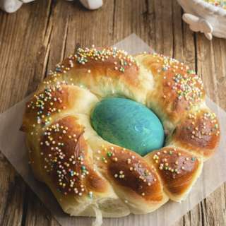 Traditional Italian Easter Bread