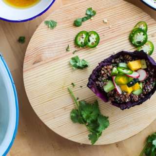 Tangy Quinoa Spring Salad Cups