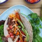 Grilled Chicken & Sweet Pepper Fajitas