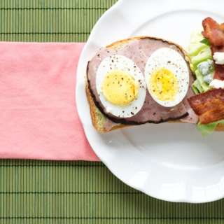 Cobb Salad Sandwich with Avocado Spread