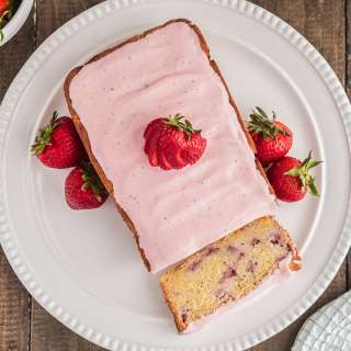 Frosted Strawberry Bread