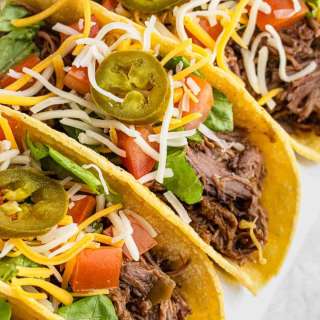 Crock pot Beef Tacos